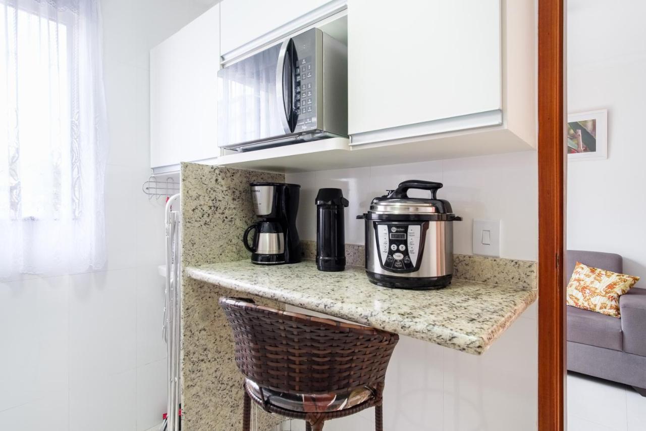 Apartamento A 100 Metros Da Praia - 01 Dormitorio - Edificio Agua Viva 우바투바 외부 사진