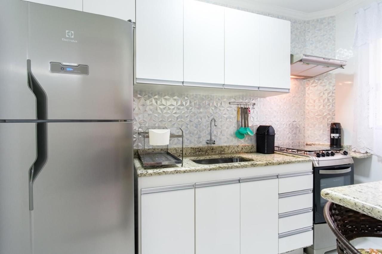 Apartamento A 100 Metros Da Praia - 01 Dormitorio - Edificio Agua Viva 우바투바 외부 사진