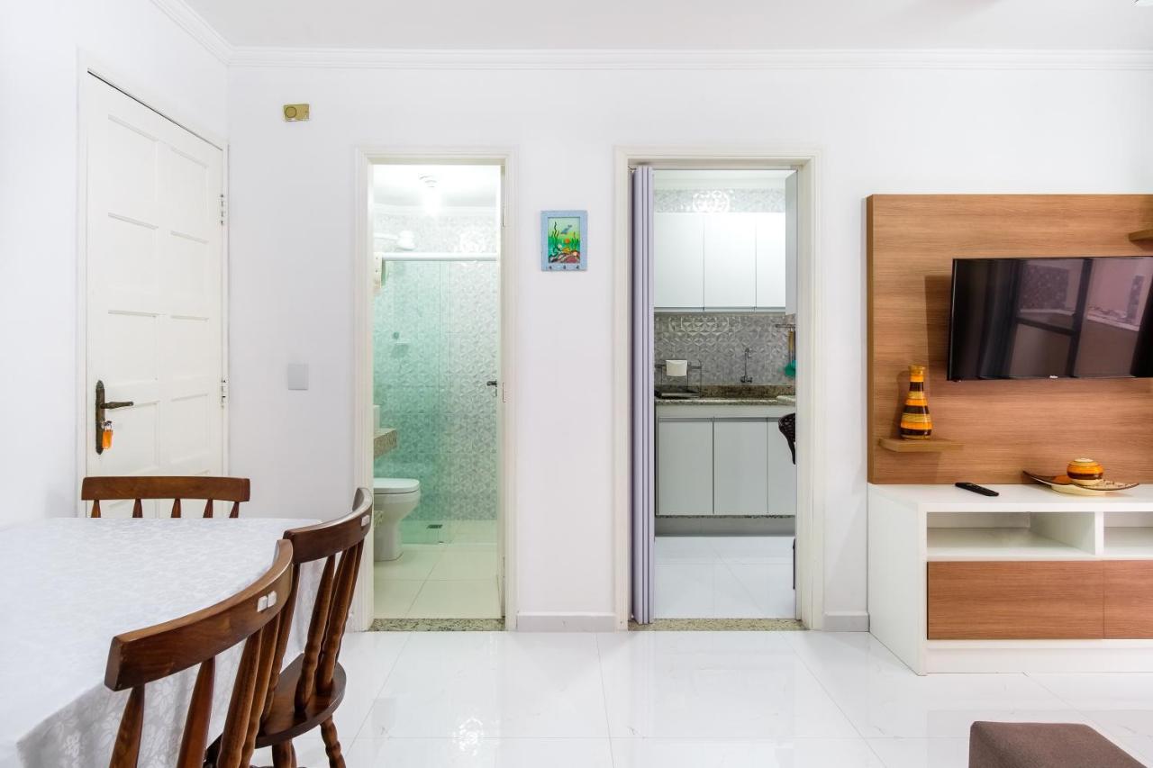 Apartamento A 100 Metros Da Praia - 01 Dormitorio - Edificio Agua Viva 우바투바 외부 사진