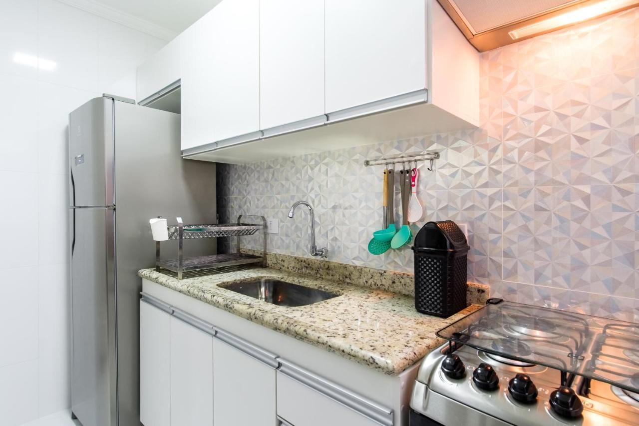 Apartamento A 100 Metros Da Praia - 01 Dormitorio - Edificio Agua Viva 우바투바 외부 사진