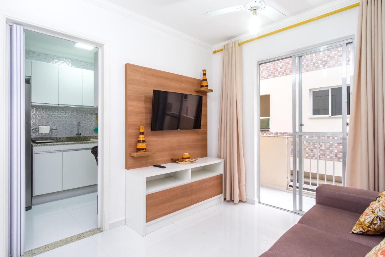 Apartamento A 100 Metros Da Praia - 01 Dormitorio - Edificio Agua Viva 우바투바 외부 사진
