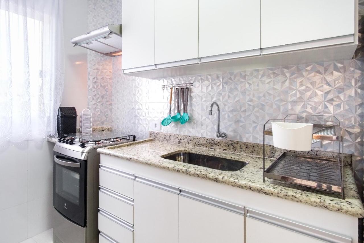 Apartamento A 100 Metros Da Praia - 01 Dormitorio - Edificio Agua Viva 우바투바 외부 사진