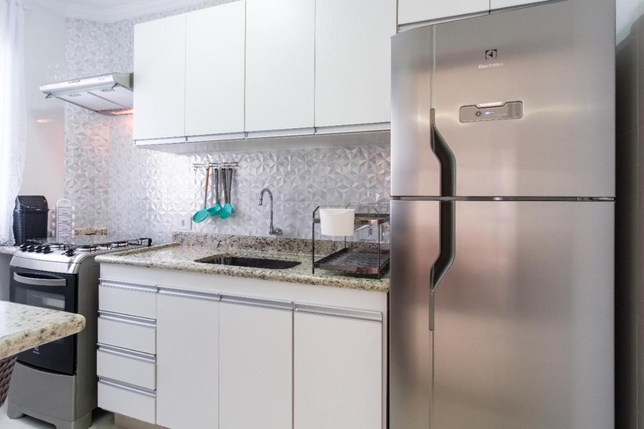 Apartamento A 100 Metros Da Praia - 01 Dormitorio - Edificio Agua Viva 우바투바 외부 사진