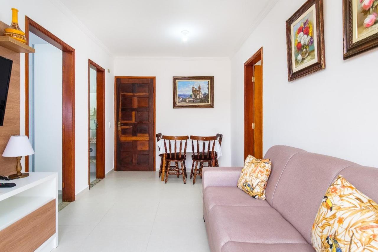 Apartamento A 100 Metros Da Praia - 01 Dormitorio - Edificio Agua Viva 우바투바 외부 사진